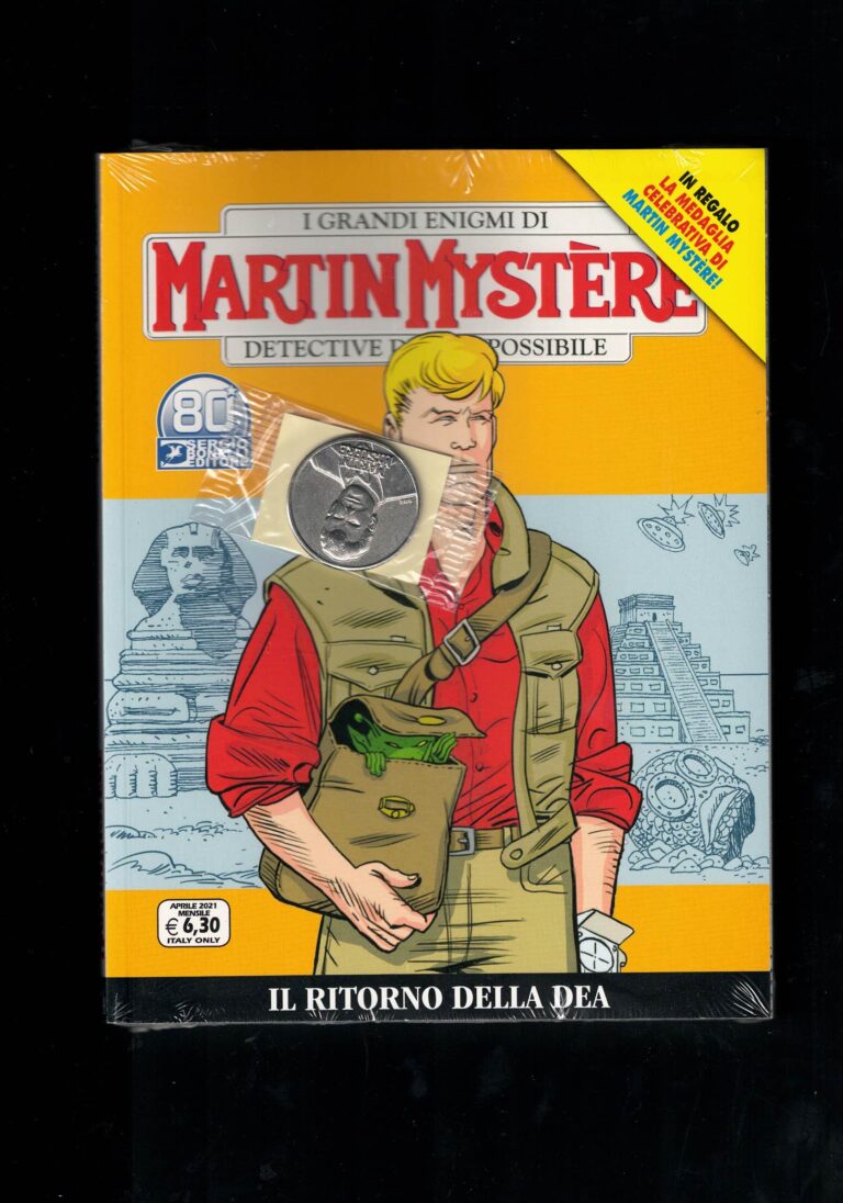 MARTIN MYSTERE-“IL RITORNO DELLA DEA” Aprile 2021 n.374