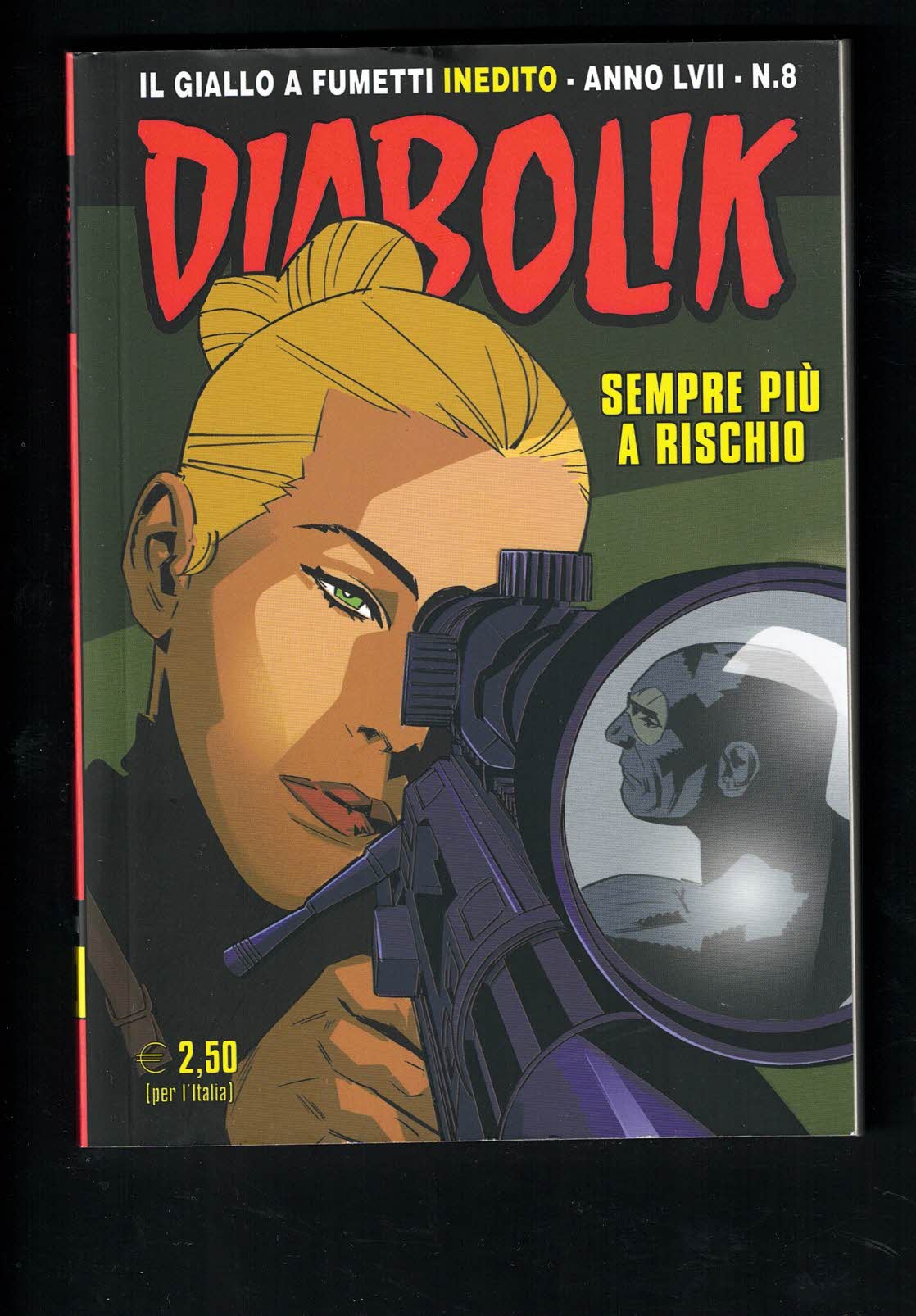 DIABOLIK-"SEMPRE PIU' A RISCHIO" anno LVII nr.8