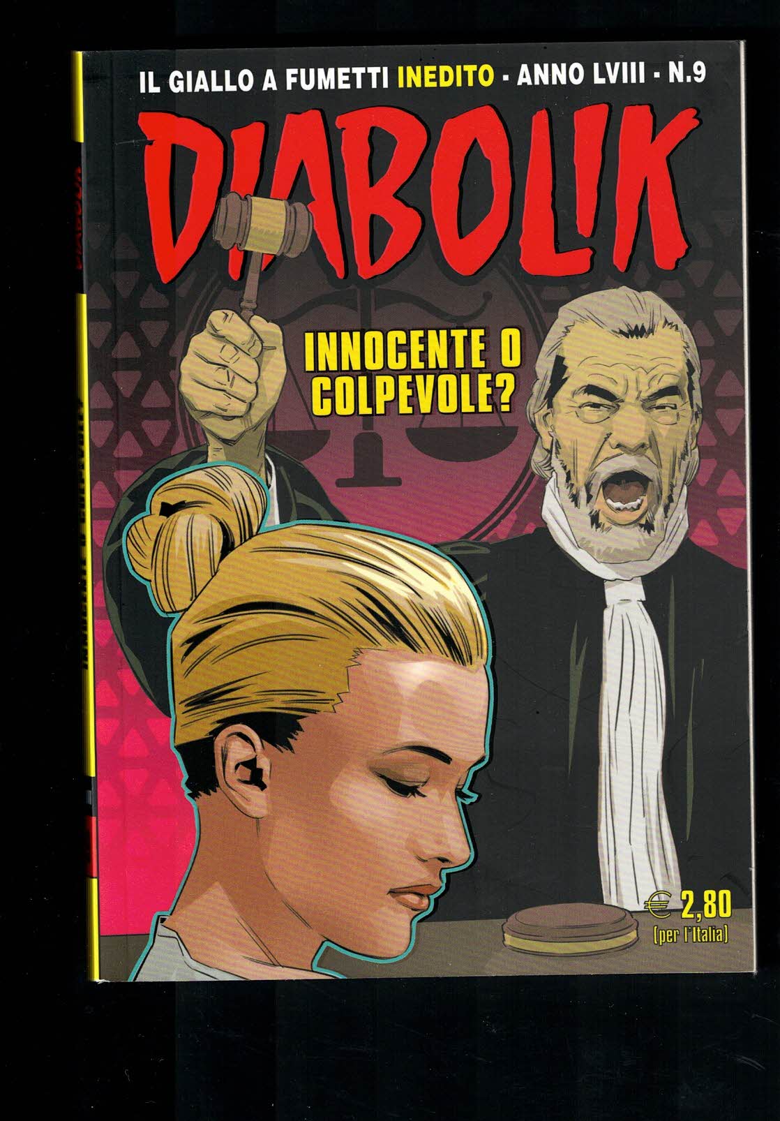 DIABOLIK-"INNOCENTE O COLPEVOLE" anno LVIII nr.9