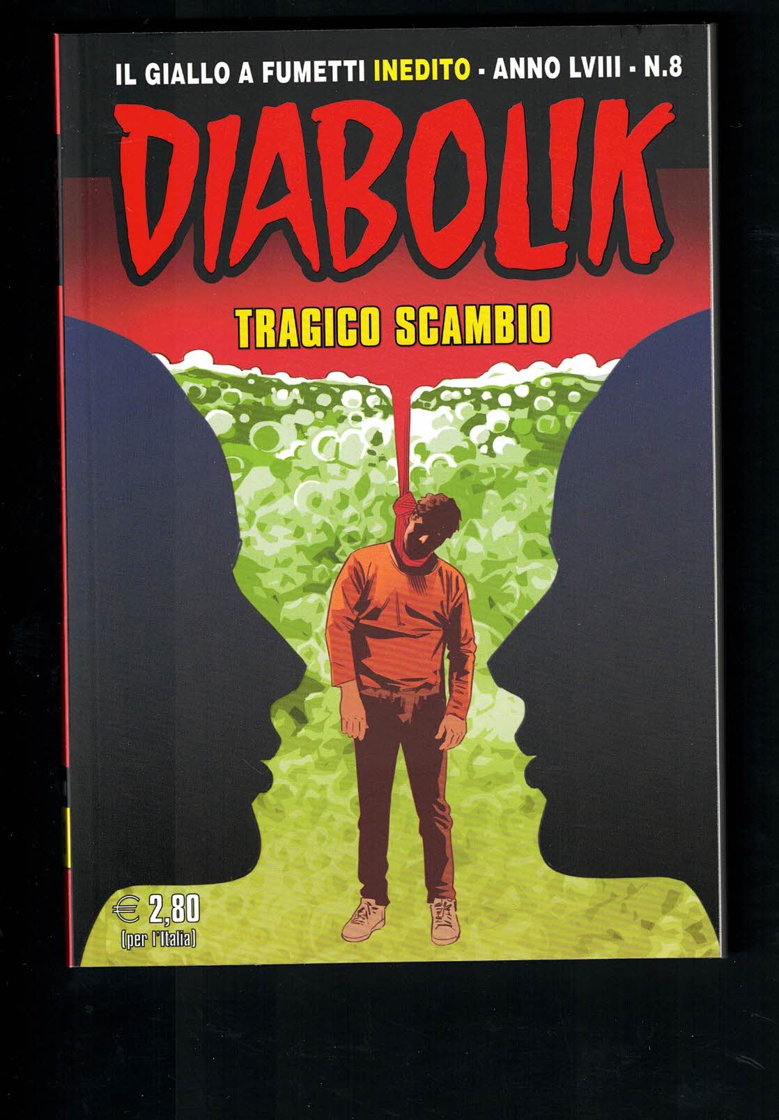 DIABOLIK-"TRAGICO SCAMBIO" anno LVIII nr.8