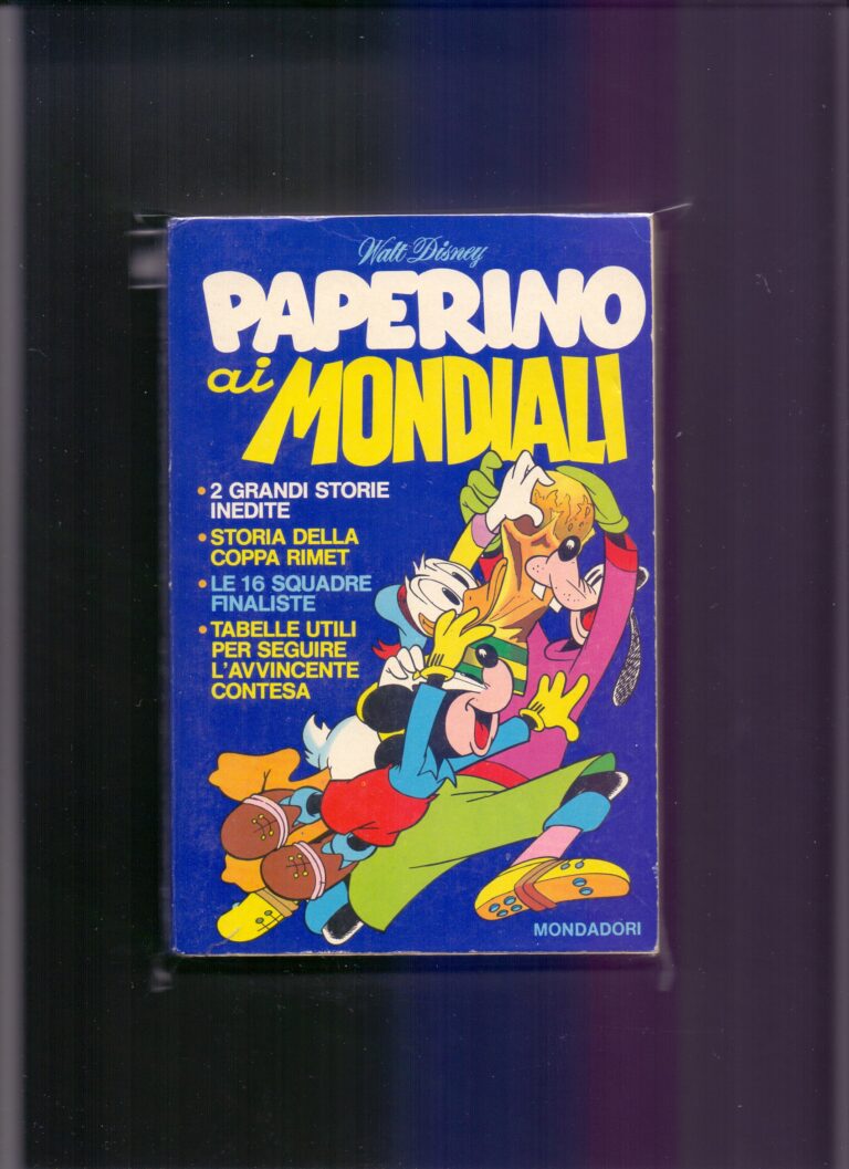 I Classici di Walt Disney 1^ serie, n. 54 “PAPERINO AI MONDIALI”