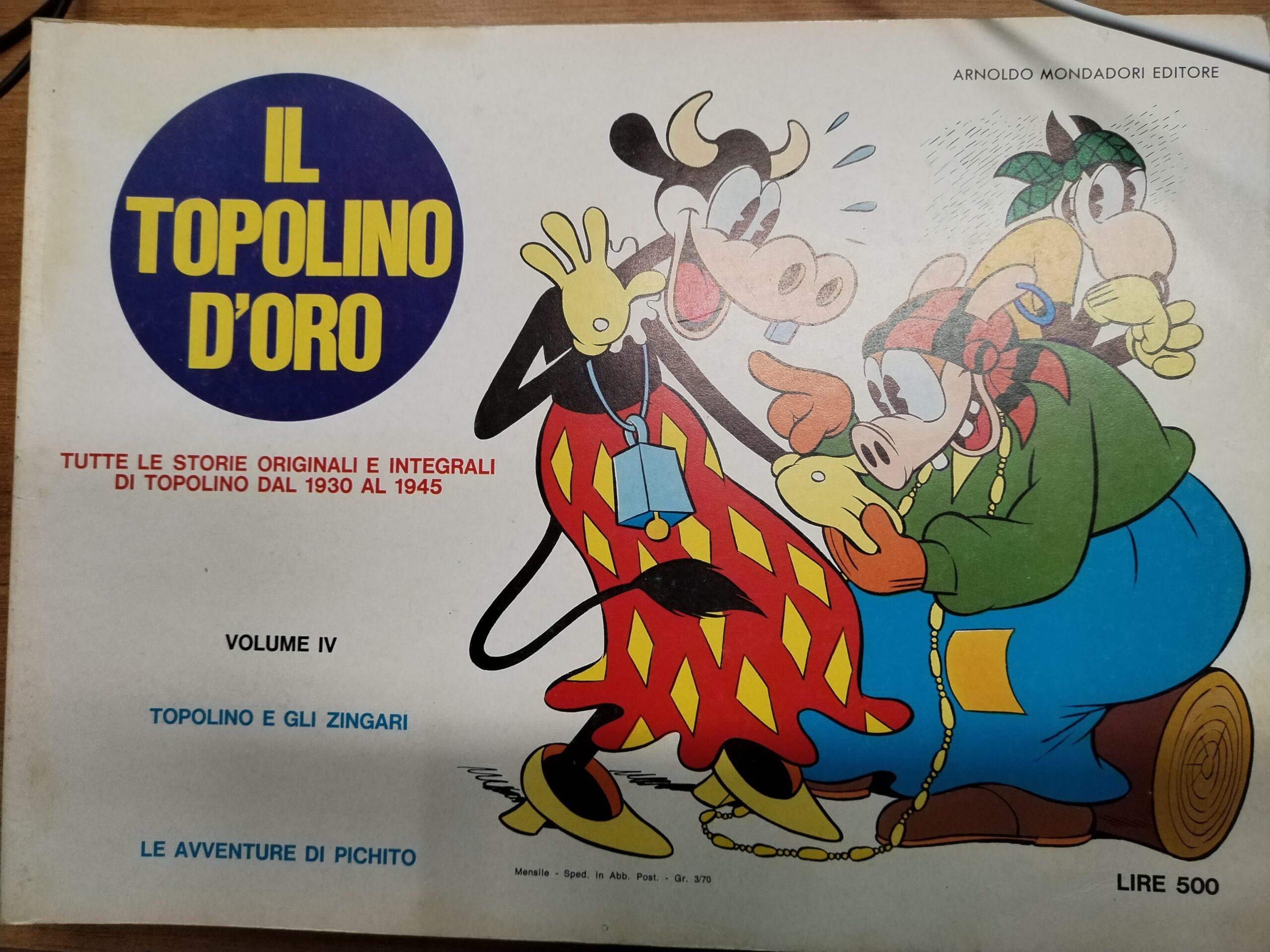ALBO TOPOLINO D'ORO N.4