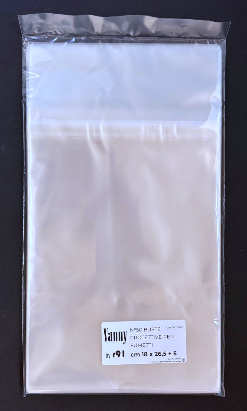 Buste per fumetti 180x265 mm "Vanny by r91" 50pz