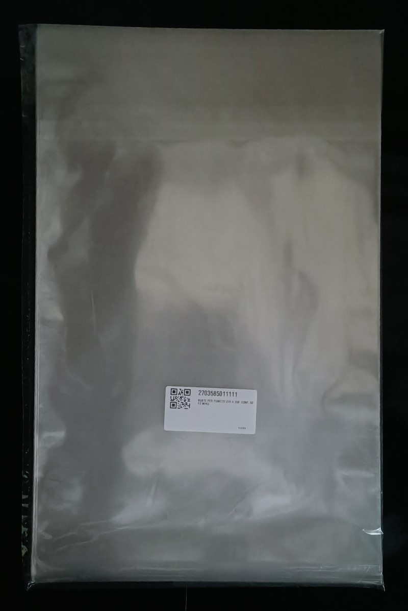 Buste Protettive per Fumetti 270x358 mm (60my)
