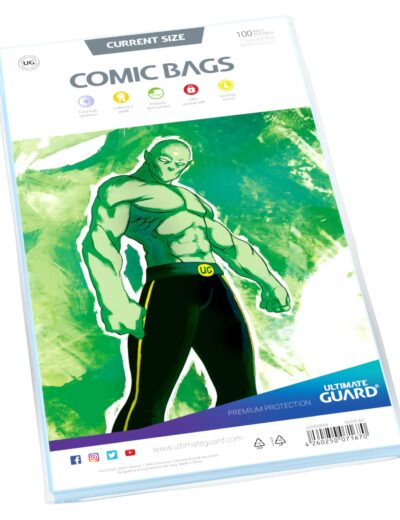 Ultimate Guard Comic Bags Current Size (100) 175x268 mm