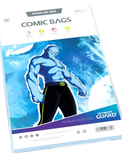 Ultimate Guard Comic Bags Regular Size (100) 184x268 mm