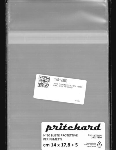 Buste Protettive per Fumetti 140x178 mm (50my)