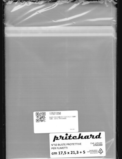 Buste Protettive per Fumetti 175x213 mm (50my)