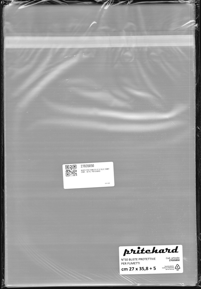 Buste Protettive per Fumetti 270x358 mm (50my)