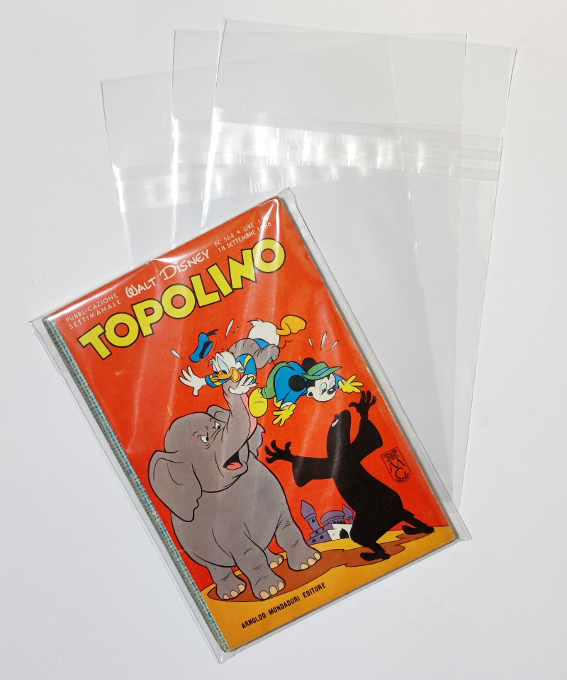 Buste Protettive per Fumetti 135x195 mm (50my) - immagine 3